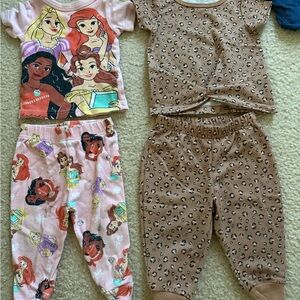 Carter's Princess and Leopard Print Pajama Set